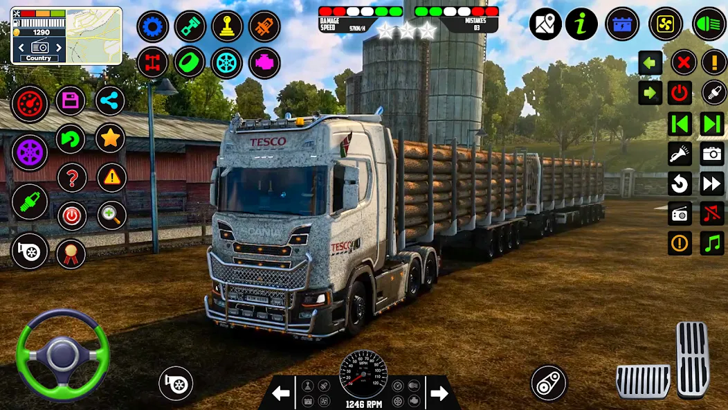 Скачать взломанную City Truck Simulator 2023  [МОД Unlimited Money] — стабильная версия apk на Андроид screen 2