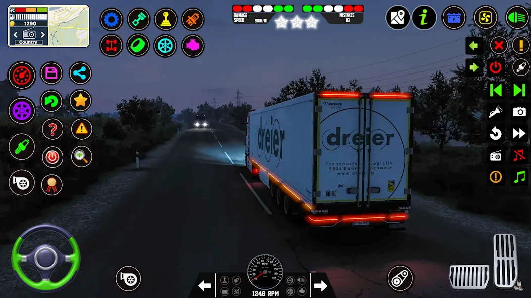 Скачать взломанную City Truck Simulator 2023  [МОД Unlimited Money] — стабильная версия apk на Андроид screen 3