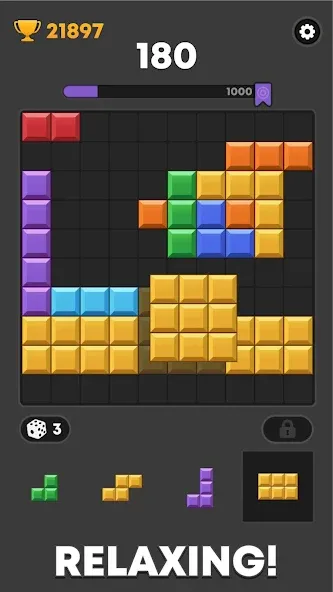 Скачать взломанную Block Mania — Block Puzzle (Блок Мания)  [МОД Меню] — стабильная версия apk на Андроид screen 1