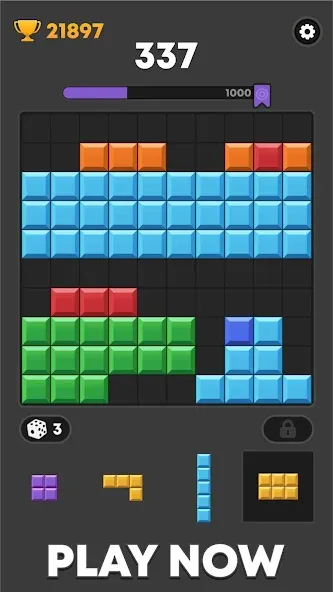 Скачать взломанную Block Mania — Block Puzzle (Блок Мания)  [МОД Меню] — стабильная версия apk на Андроид screen 4