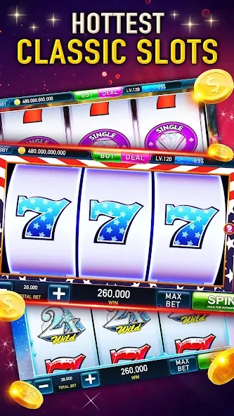 Взломанная Slots Cash:Vegas Slot Machines (Слотс Кэш)  [МОД Все открыто] — стабильная версия apk на Андроид screen 4