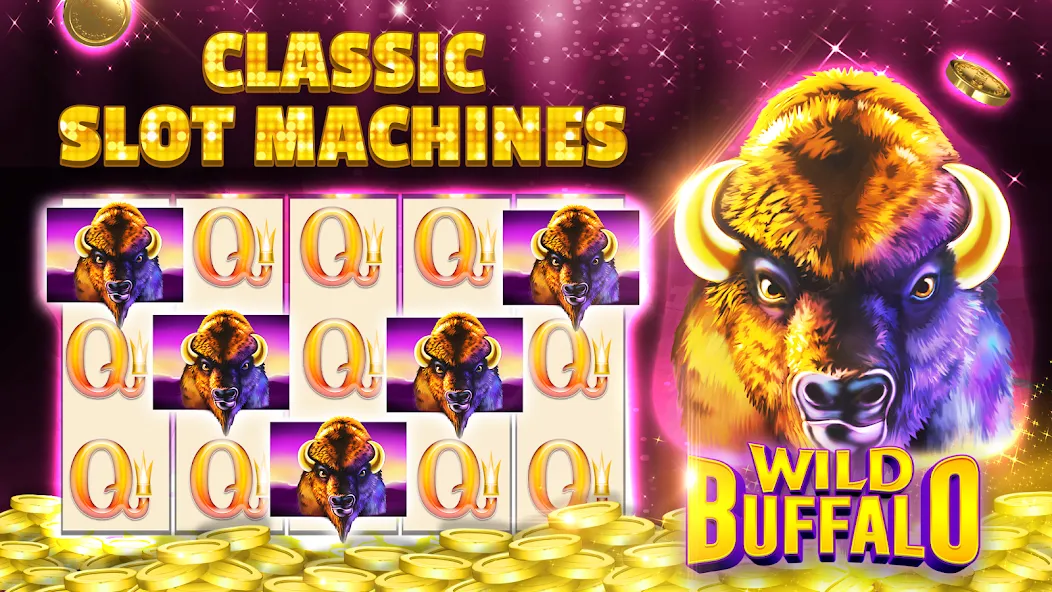 Скачать взлом OMG! Fortune Casino Slot Games  [МОД Unlimited Money] — последняя версия apk на Андроид screen 1