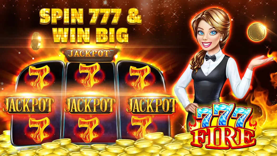 Скачать взлом OMG! Fortune Casino Slot Games  [МОД Unlimited Money] — последняя версия apk на Андроид screen 4