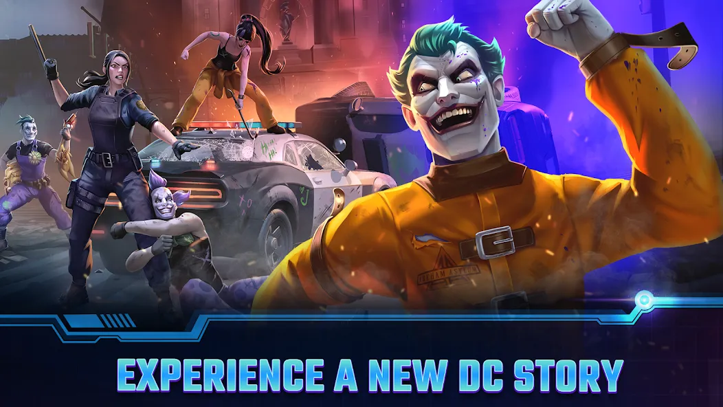 Взломанная DC Heroes & Villains: Match 3  [МОД Mega Pack] — последняя версия apk на Андроид screen 3