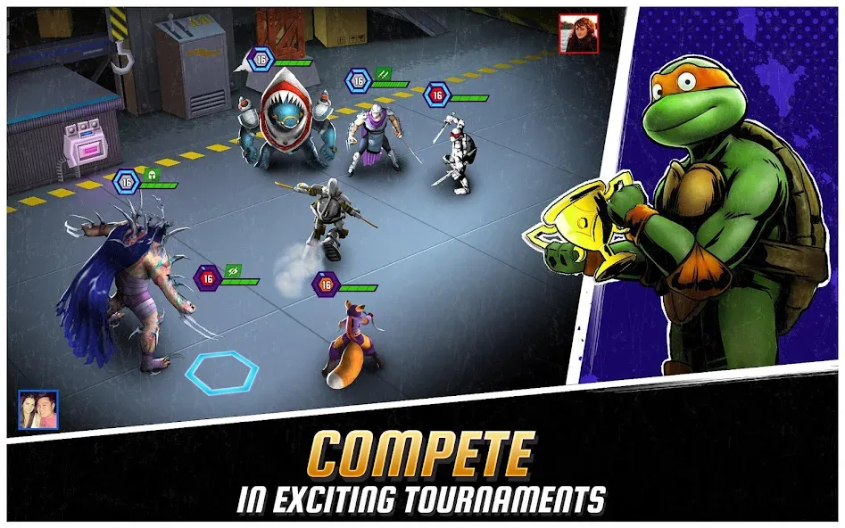 Взломанная Ninja Turtles: Legends  [МОД Бесконечные деньги] — стабильная версия apk на Андроид screen 3