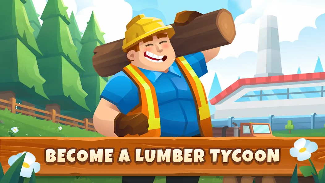 Взлом Idle Lumber — Bedrijfs Magnate (Айдл Ламбер)  [МОД Много монет] — последняя версия apk на Андроид screen 5