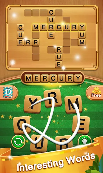 Скачать взлом Word Legend Puzzle Addictive  [МОД Unlocked] — стабильная версия apk на Андроид screen 4