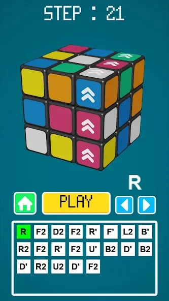 Скачать взлом Magic Cube Solver  [МОД Бесконечные монеты] — полная версия apk на Андроид screen 3