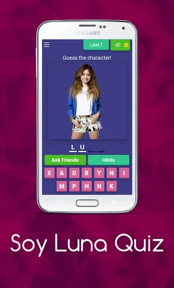 Взломанная Soy Luna Quiz (Сой Луна Викторина)  [МОД Меню] — последняя версия apk на Андроид screen 1