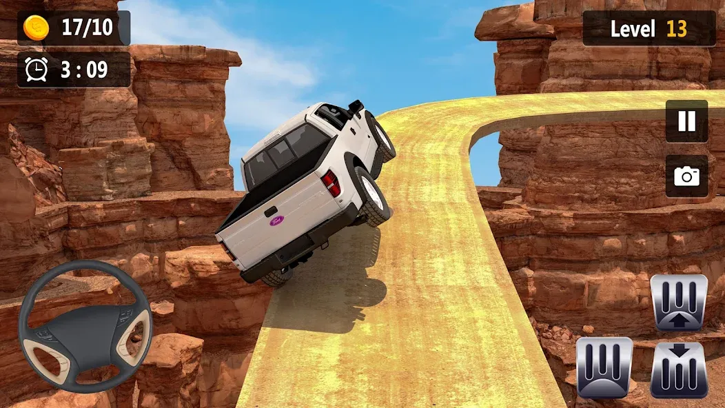 Взломанная Mountain Driving: 4×4 Climb  [МОД Бесконечные монеты] — полная версия apk на Андроид screen 2