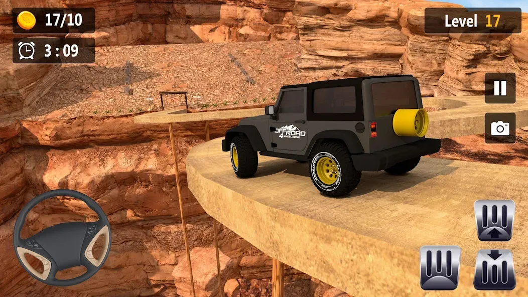 Взломанная Mountain Driving: 4×4 Climb  [МОД Бесконечные монеты] — полная версия apk на Андроид screen 4