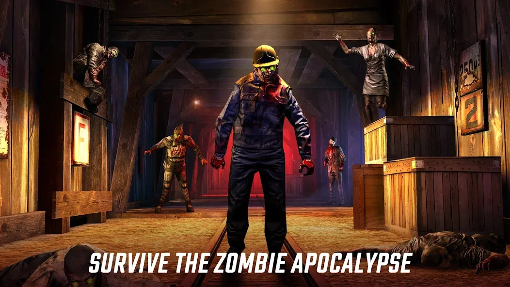 Взломанная Dead Trigger 2 FPS Zombie Game (ДЕАД ТРИГГЕР 2)  [МОД Меню] — полная версия apk на Андроид screen 1