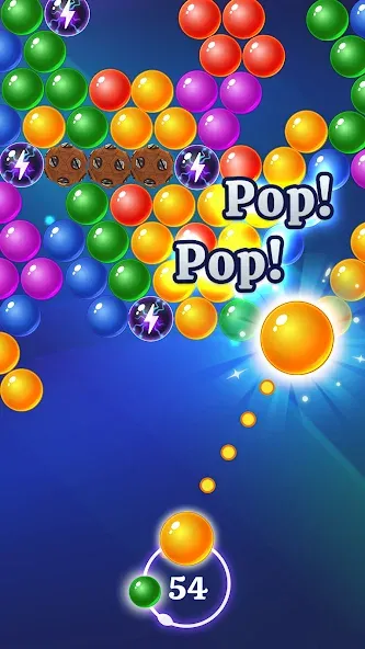 Скачать взломанную Bubble Shooter Games  [МОД Все открыто] — последняя версия apk на Андроид screen 4