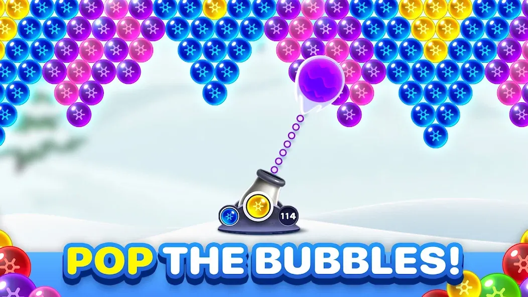 Скачать взломанную Bubble Pop Games: Shooter Cash  [МОД Меню] — стабильная версия apk на Андроид screen 1