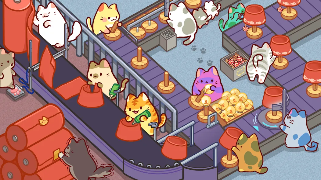 Взлом Kitty Cat Tycoon (Китти Кэт Тайкун)  [МОД Меню] — последняя версия apk на Андроид screen 2