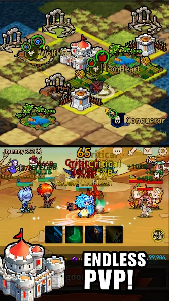 Взлом Infinity Heroes : Idle RPG (Инфинити Герои)  [МОД Unlocked] — стабильная версия apk на Андроид screen 4