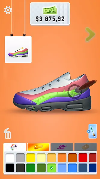 Скачать взлом Sneaker Art! — Coloring Games  [МОД Много денег] — стабильная версия apk на Андроид screen 3