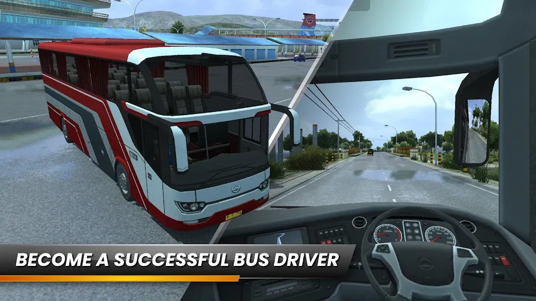 Взлом Bus Simulator Indonesia (Бус Симулятор Индонезия)  [МОД Бесконечные деньги] — полная версия apk на Андроид screen 1