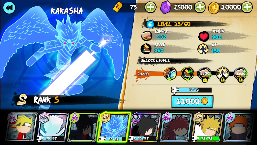 Взлом Stick Ninja Fight (Стикман Ниндзя Файт)  [МОД Unlocked] — стабильная версия apk на Андроид screen 4