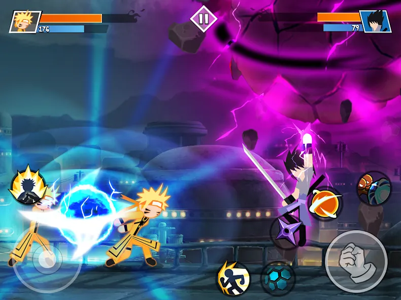 Взлом Stick Ninja Fight (Стикман Ниндзя Файт)  [МОД Unlocked] — стабильная версия apk на Андроид screen 5