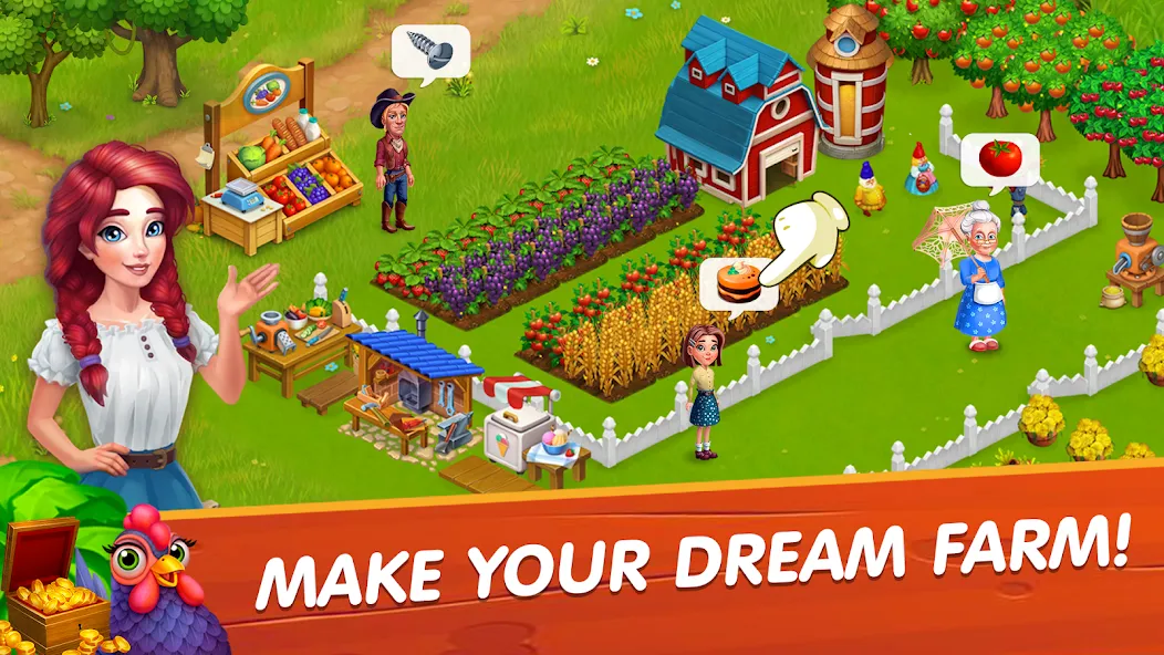 Скачать взломанную Farm Bay (ФармБей)  [МОД Меню] — полная версия apk на Андроид screen 3