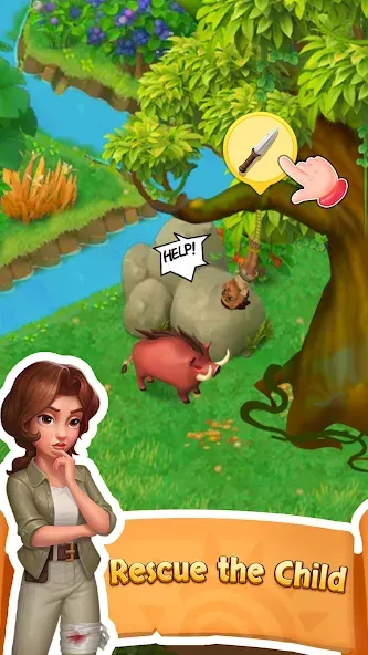 Скачать взлом Island Adventure Jungle  Blast (Марбл Пазл)  [МОД Много денег] — последняя версия apk на Андроид screen 5