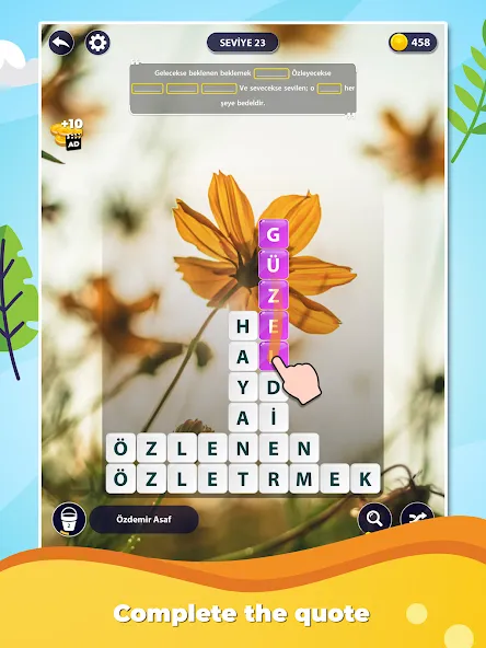 Скачать взломанную Word Surf: Inspire (Ворд Серф)  [МОД Все открыто] — полная версия apk на Андроид screen 5