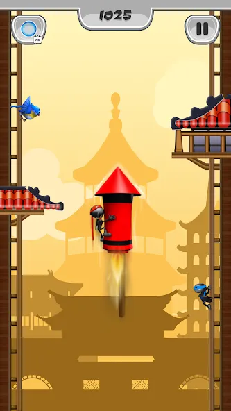 Взломанная NinJump — Deluxe Run (Ниндзя Лазеры)  [МОД Unlocked] — стабильная версия apk на Андроид screen 2