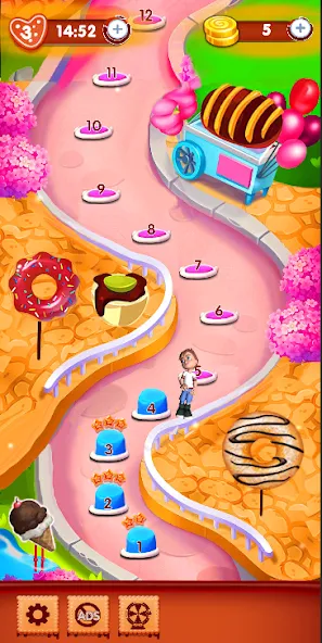 Скачать взломанную Candy Blast : candy love (Кэнди Бласт)  [МОД Меню] — стабильная версия apk на Андроид screen 4