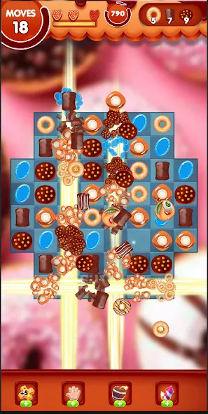 Скачать взломанную Candy Blast : candy love (Кэнди Бласт)  [МОД Меню] — стабильная версия apk на Андроид screen 5