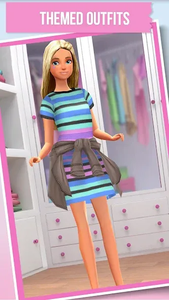 Взломанная Barbie™ Fashion Closet  [МОД Меню] — последняя версия apk на Андроид screen 3