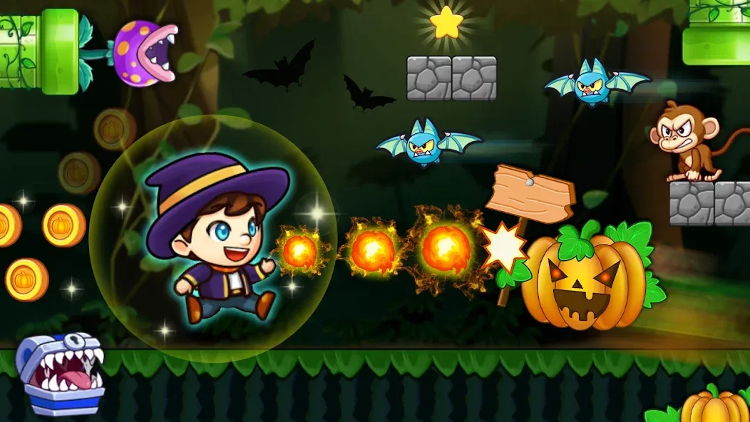 Скачать взлом Super Matteo Adventure (упер Маттео Приключение)  [МОД Бесконечные деньги] — последняя версия apk на Андроид screen 2