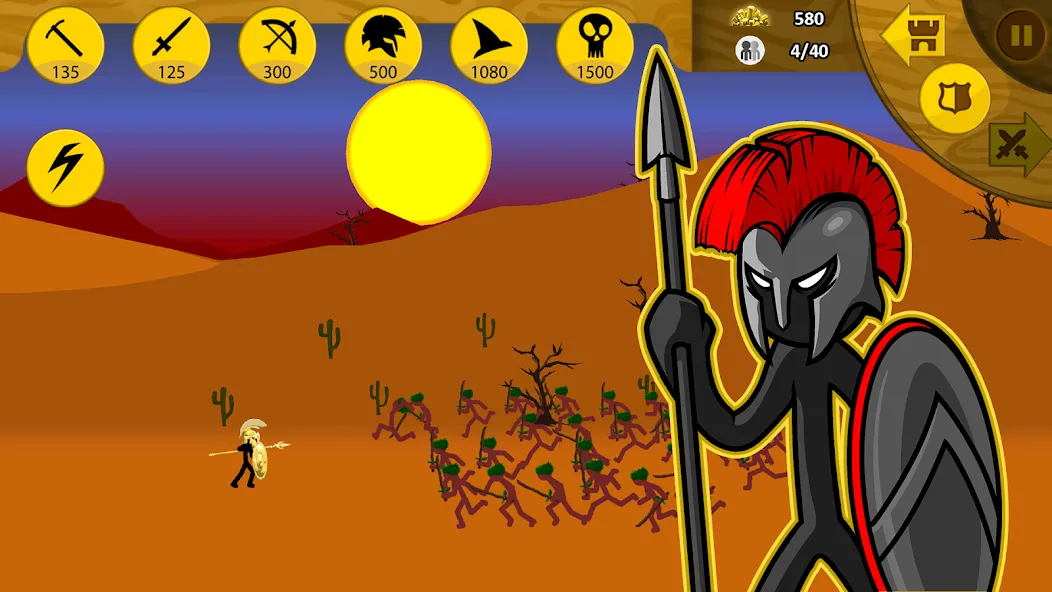 Скачать взлом Stick War: Legacy (Стик Вар)  [МОД Unlocked] — последняя версия apk на Андроид screen 1