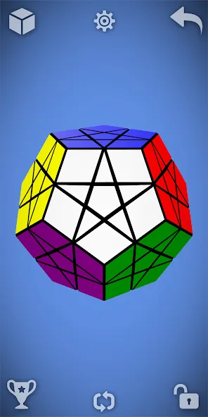 Взлом Magic Cube Rubik Puzzle 3D  [МОД Меню] — стабильная версия apk на Андроид screen 3