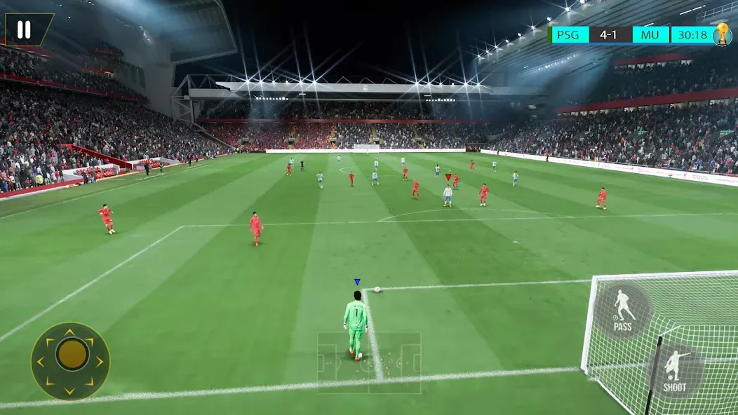 Взлом World football 2024 offline  [МОД Много монет] — последняя версия apk на Андроид screen 3