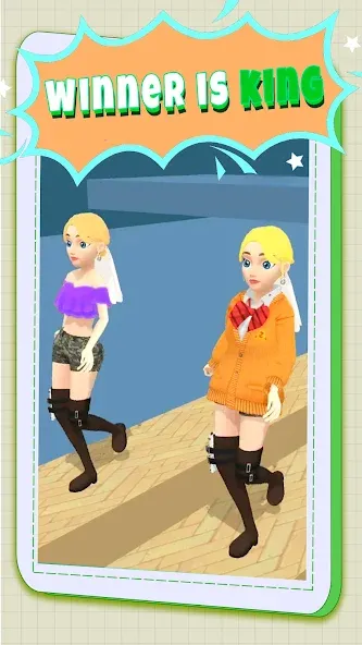 Взлом Fashion Battle — Catwalk Queen  [МОД Mega Pack] — полная версия apk на Андроид screen 4