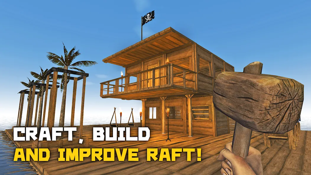 Скачать взлом Survival & Craft: Multiplayer  [МОД Unlimited Money] — полная версия apk на Андроид screen 1