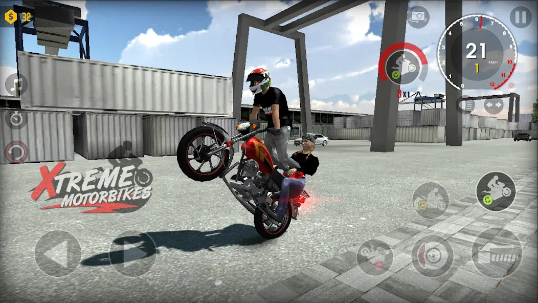 Скачать взломанную Xtreme Motorbikes (Экстрим моторбайкс)  [МОД Mega Pack] — последняя версия apk на Андроид screen 3