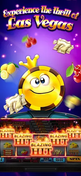 Взломанная Full House Casino — Slots Game (Фулл Хаус Казино)  [МОД Бесконечные деньги] — полная версия apk на Андроид screen 2