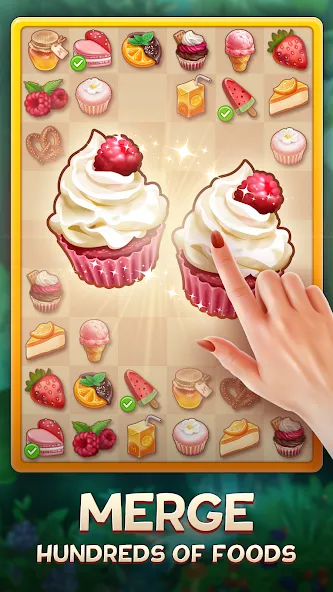 Скачать взломанную Merge Inn — Cafe Merge Game (Мердж Инн)  [МОД Mega Pack] — полная версия apk на Андроид screen 2