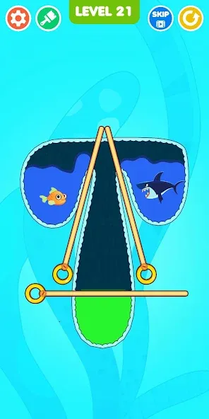 Скачать взлом Save The Fish!  [МОД Menu] — последняя версия apk на Андроид screen 5