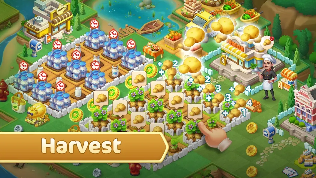 Скачать взломанную Merge County® (Мердж Каунти)  [МОД Unlocked] — полная версия apk на Андроид screen 2