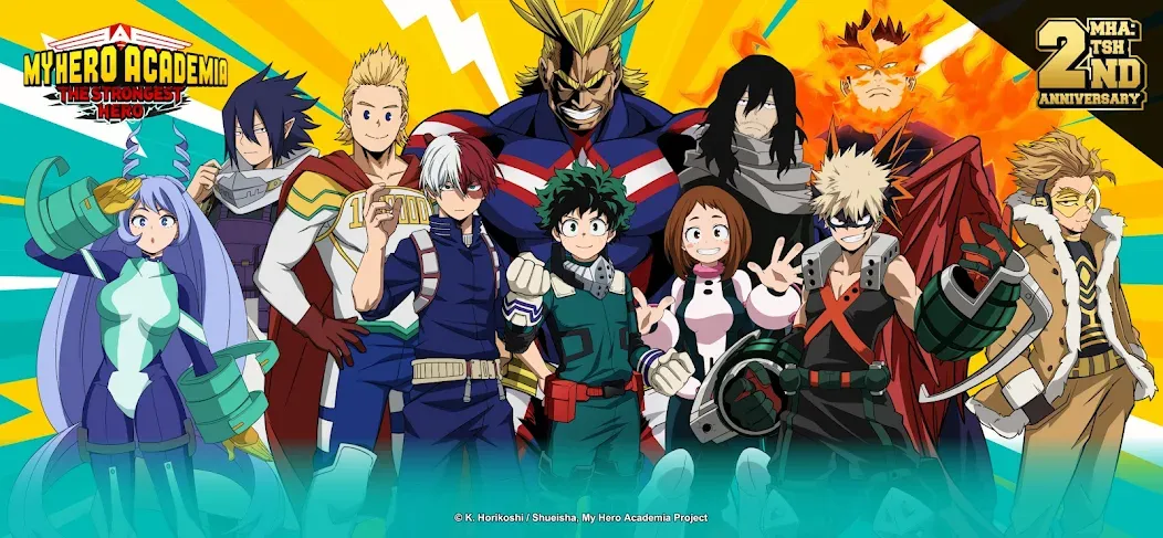 Скачать взлом MHA:The Strongest Hero (Эмха)  [МОД Бесконечные деньги] — полная версия apk на Андроид screen 1