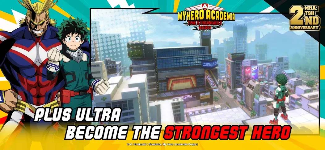 Скачать взлом MHA:The Strongest Hero (Эмха)  [МОД Бесконечные деньги] — полная версия apk на Андроид screen 2