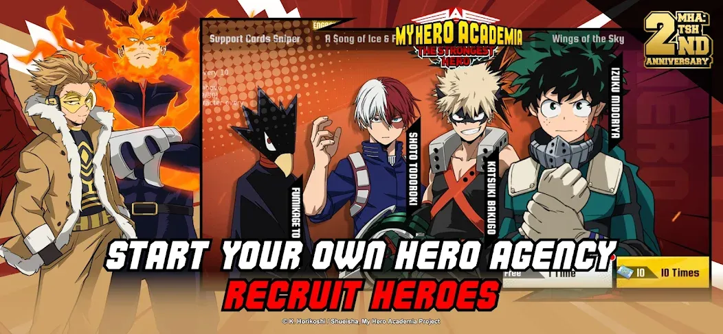 Скачать взлом MHA:The Strongest Hero (Эмха)  [МОД Бесконечные деньги] — полная версия apk на Андроид screen 5