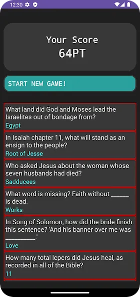 Взлом Bible Trivia (Библейские загадки)  [МОД Unlimited Money] — полная версия apk на Андроид screen 3