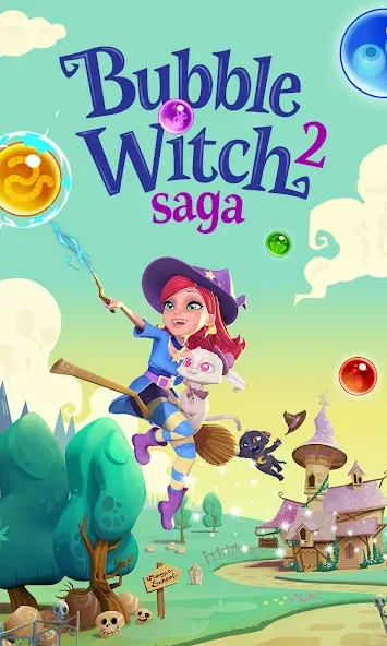 Взломанная Bubble Witch 2 Saga (Бабл Витч 2 Сага)  [МОД Много монет] — последняя версия apk на Андроид screen 5