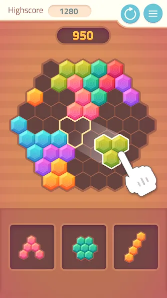 Взломанная Triangles & Blocks (Полиблок)  [МОД Menu] — стабильная версия apk на Андроид screen 4