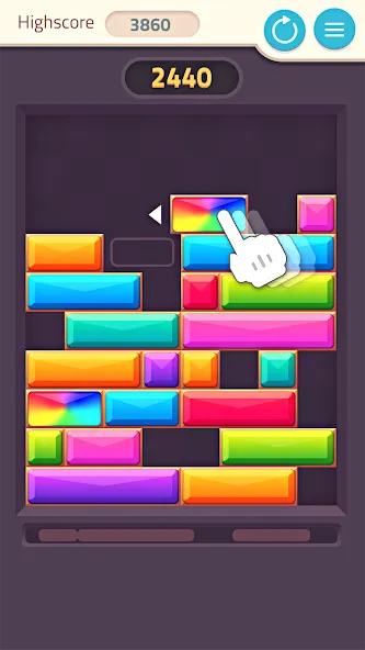 Взломанная Triangles & Blocks (Полиблок)  [МОД Menu] — стабильная версия apk на Андроид screen 5