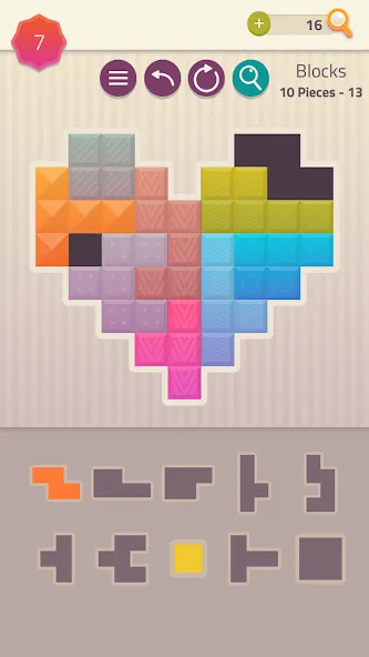 Взломанная Polygrams — Tangram Puzzles (Полиграммы)  [МОД Unlocked] — полная версия apk на Андроид screen 3